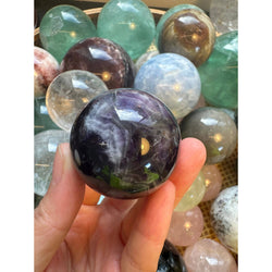 Dream Amethyst Sphere | Healing Crystal Ball | Spiritual Home Decor Moon Rituals