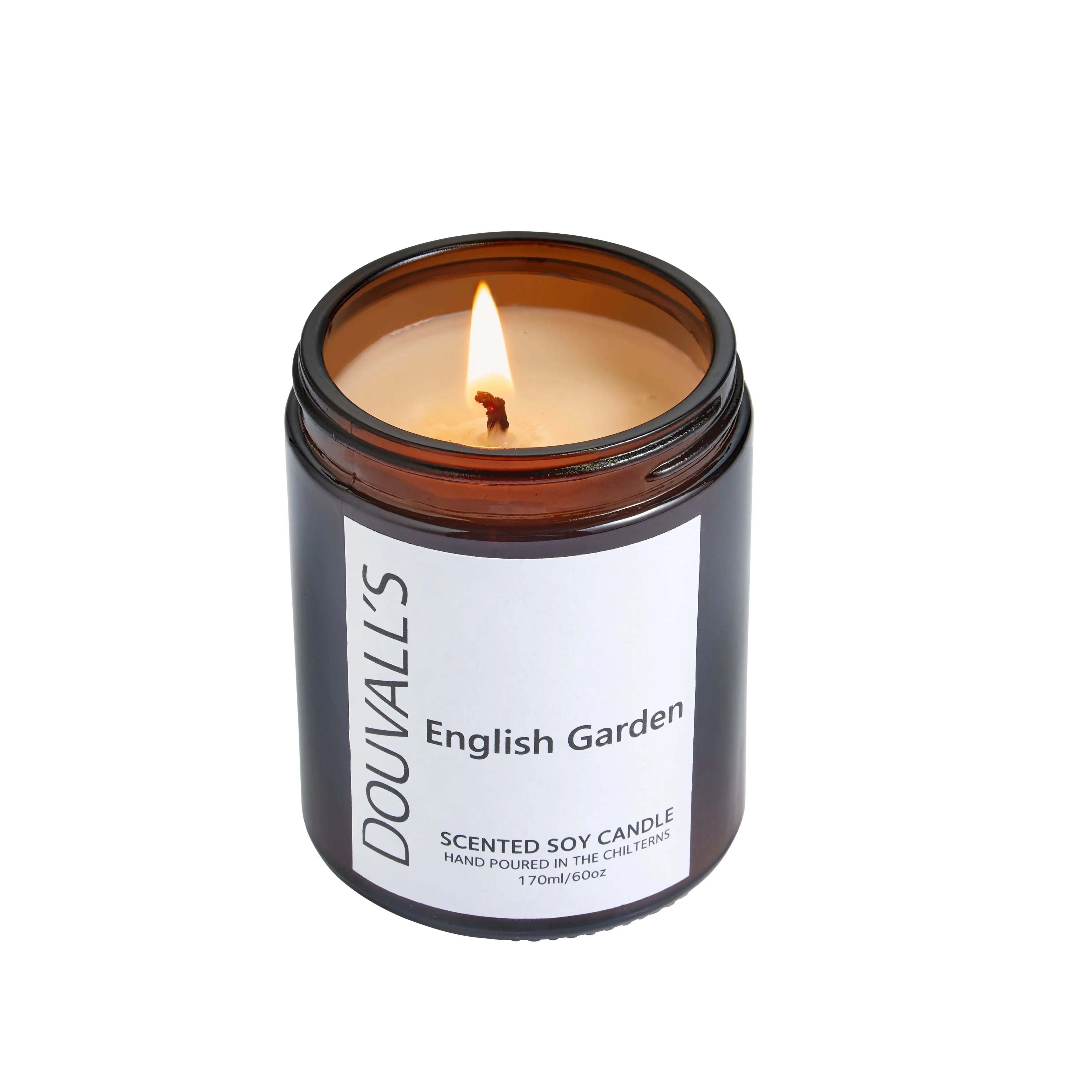 Eco Soy Wax scented Candles 180g | Hand-Poured in England with Expertly Blended Essential Oils Douvalls Beauty