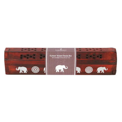 Elephant Wooden Rosewood Incense Box Set Spirit Journeys Gifts