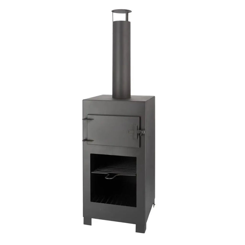 Esschert Design Terrace Stove with Pizza Oven Black Spirit Journeys Gifts