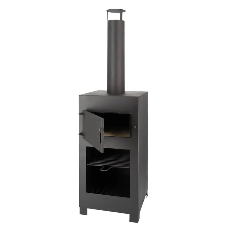 Esschert Design Terrace Stove with Pizza Oven Black Spirit Journeys Gifts