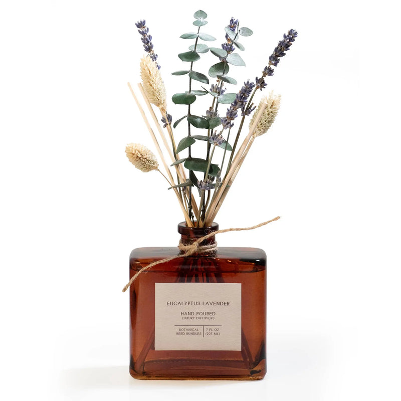 Eucalyptus Lavender Bouquet Reed Bundle Fragrance Diffuser Andaluca