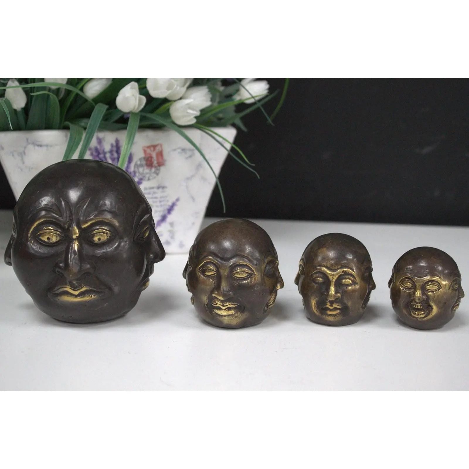 Fengshui - Four Face Buddha - 10cm Spirit Journeys Gifts