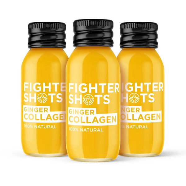 Ginger + Marine Collagen 3,000mg, 6 or 12 x 60ml Spirit Journeys Gifts