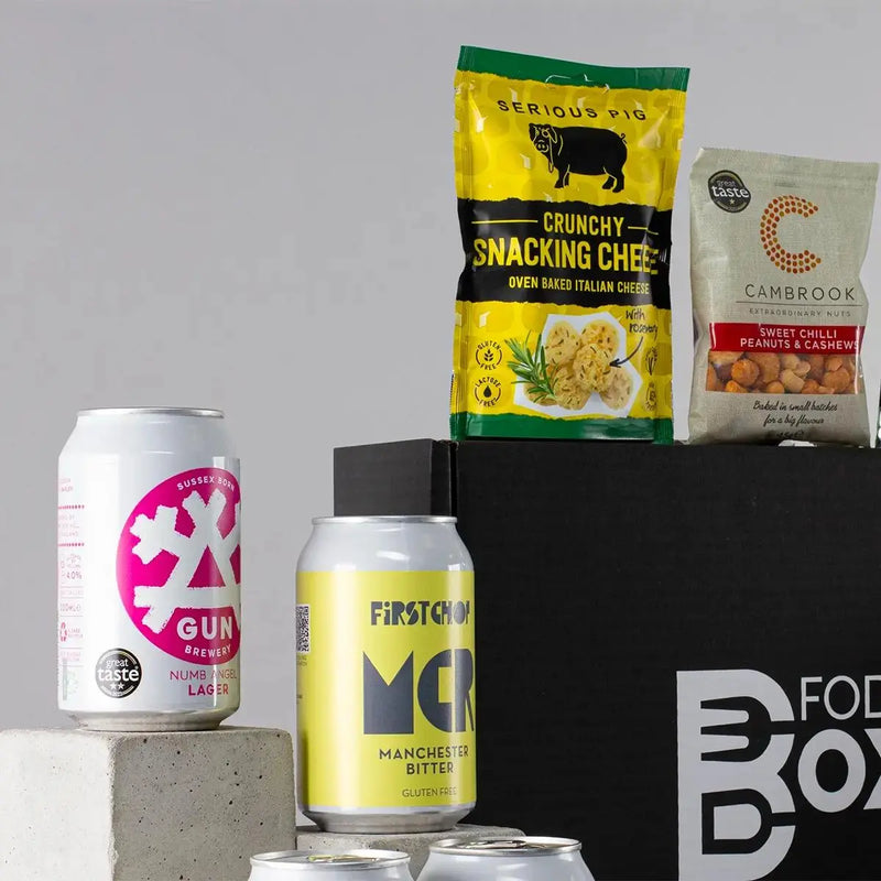Gluten Free Beer and Snack Gift Box Spirit Journeys Gifts