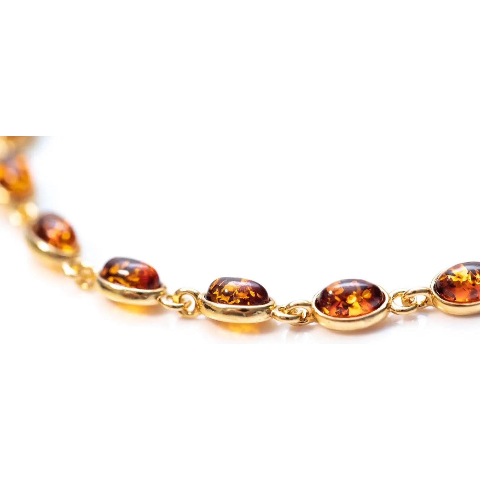 Gold Plated Dainty Oval Bracelet Spirit Journeys Gifts