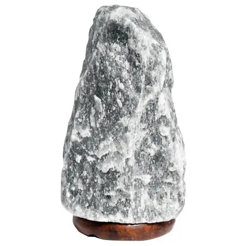 Grey Himalayan Natural Salt Lamp - 3-5kg Spirit Journeys Gifts