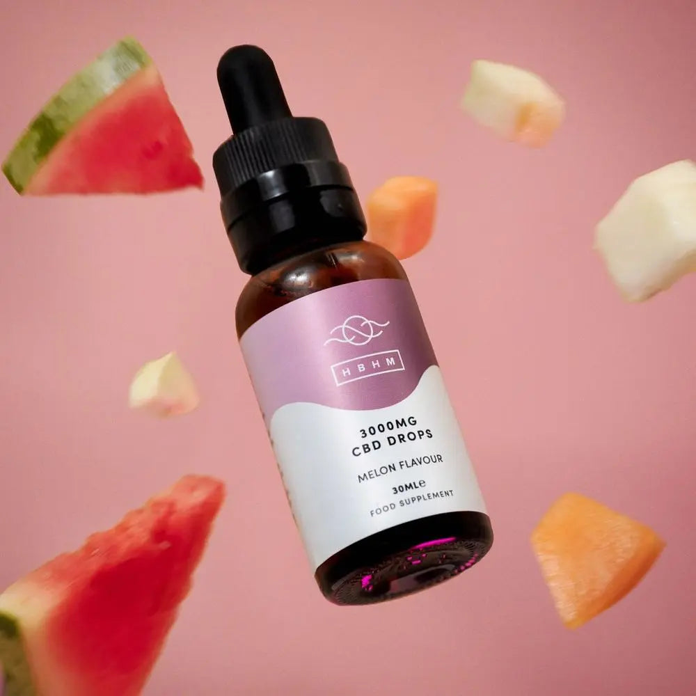 HBHM Melon 3000mg CBD Oil Drops hbhmcbdoil