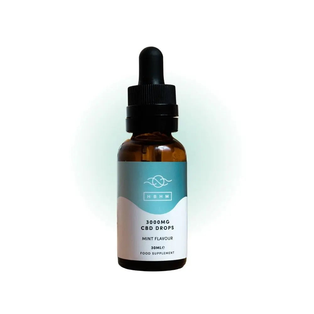 HBHM Mint 3000mg CBD Oil Drops hbhmcbdoil