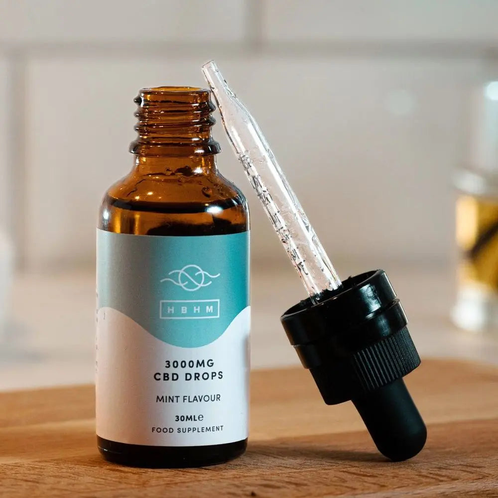 HBHM Mint 3000mg CBD Oil Drops hbhmcbdoil