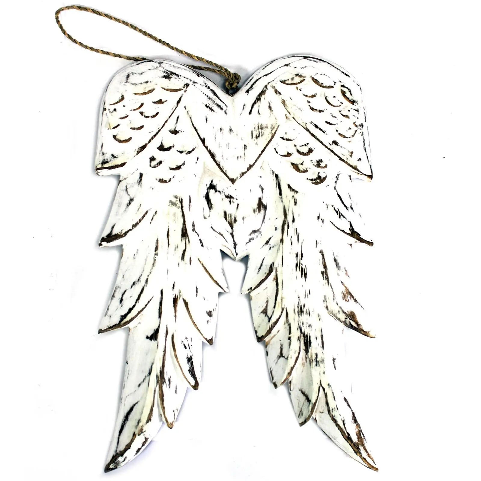 Hand Crafted Double Angel Wing - 31cm Spirit Journeys Gifts