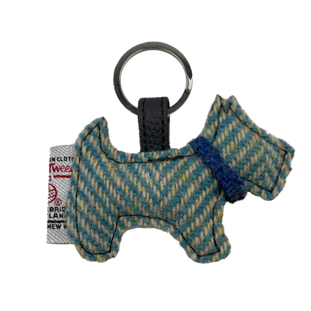 Harris Tweed Dog Key Ring Spirit Journeys