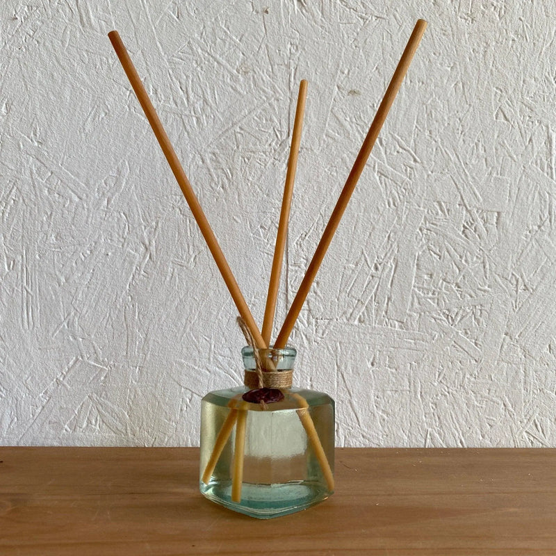 Home diffuser - recycled glass and wooden reeds - Mystical affair Stanza Artigiana