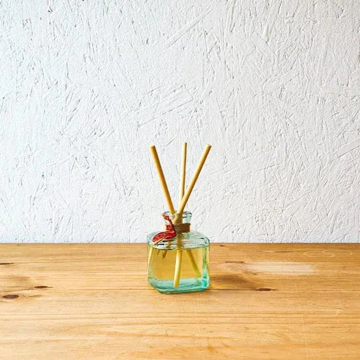 Home diffuser - recycled glass and wooden reeds - Mystical affair Stanza Artigiana