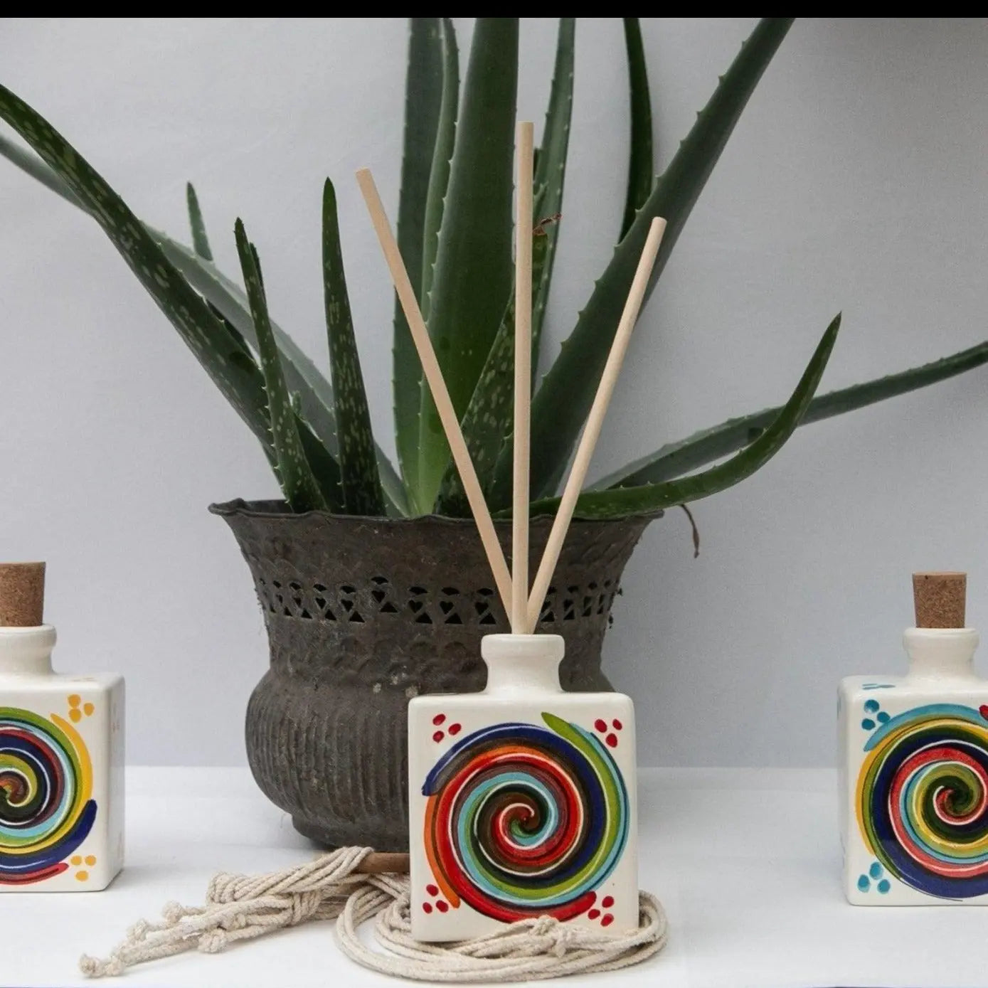 Italian Holidays - limited edition Italian reed diffuser - Ischia STANZA Artigiana