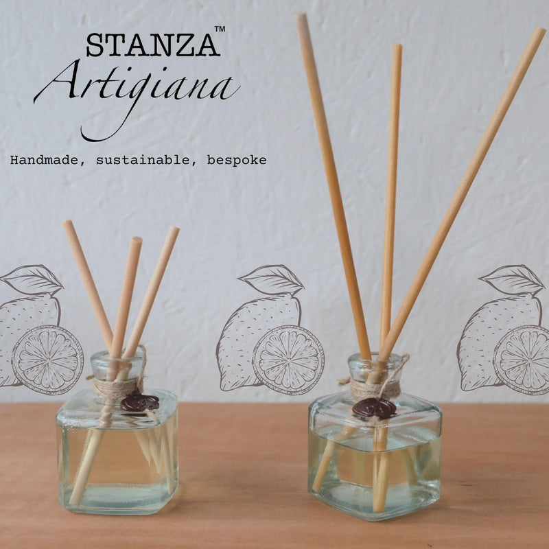 Italian holidays - Italian reed diffuser - citrucy fresh - Sorrento Stanza Artigiana