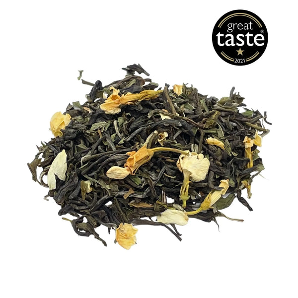 Jasmine & Mint Green Tea - Loose Leaf Camellios