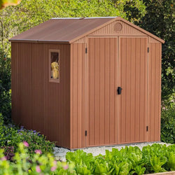 Keter Garden Shed Darwin 68 Brown Spirit Journeys Gifts