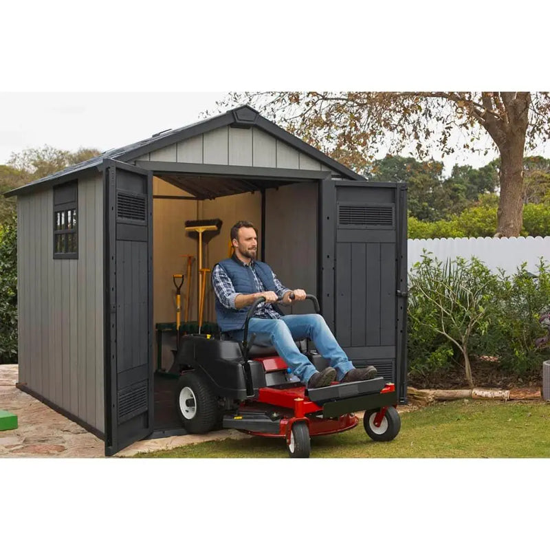 Keter Garden Shed Oakland 759 Anthracite Spirit Journeys Gifts