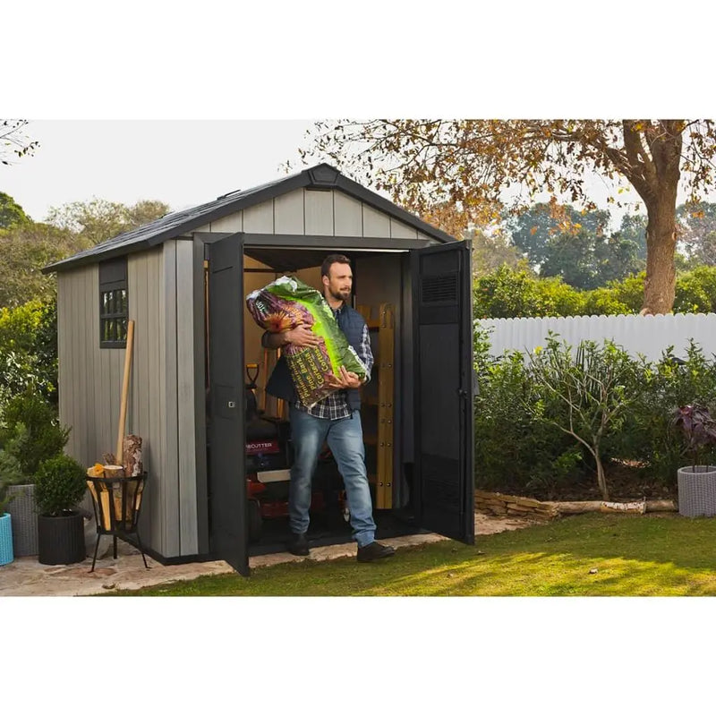 Keter Garden Shed Oakland 759 Anthracite Spirit Journeys Gifts