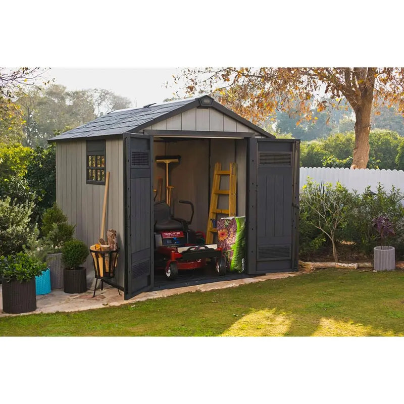 Keter Garden Shed Oakland 759 Anthracite Spirit Journeys Gifts