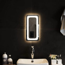 LED Bathroom Mirror 20x40 cm vidaXL