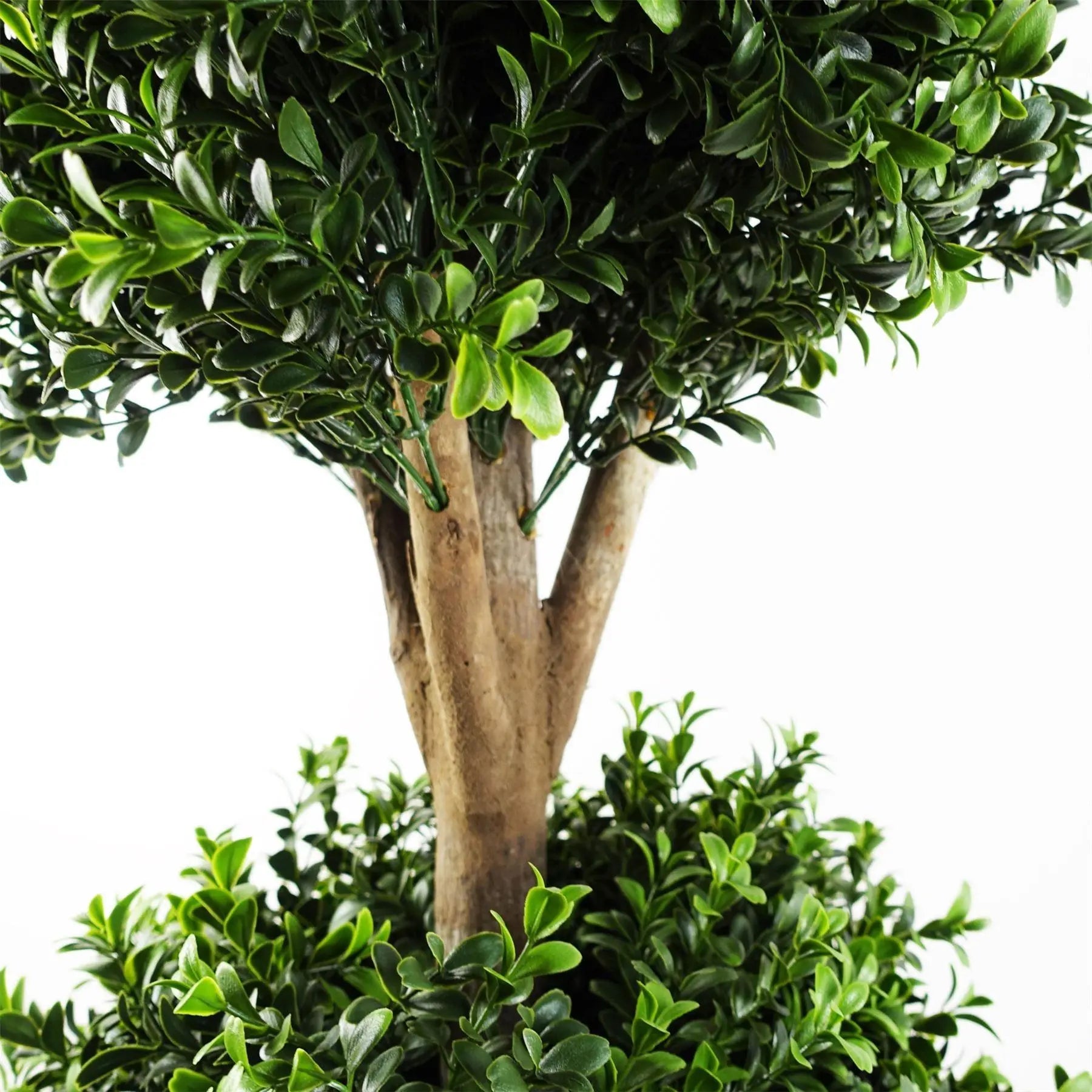 Leaf 120cm Buxus Triple Artificial Tree UV Resistant Outdoor Spirit Journeys Gifts