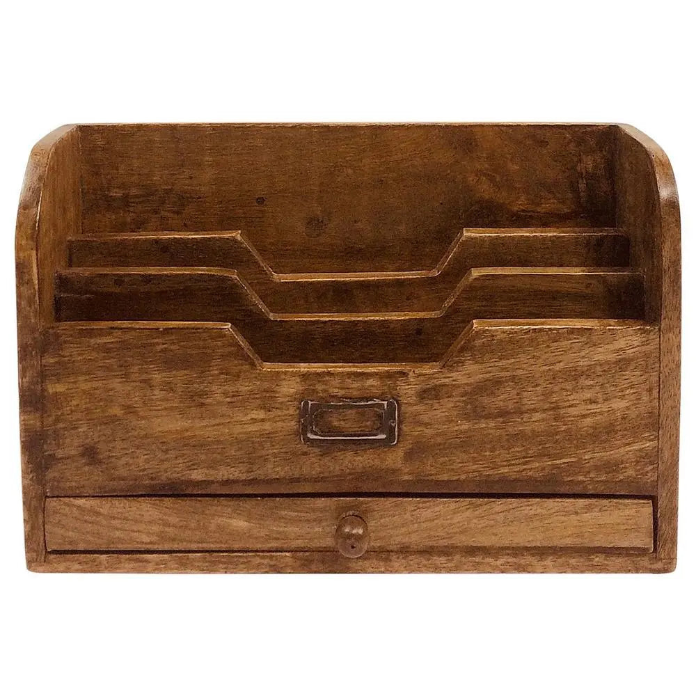 Letter Rack with Drawer Country Cottage