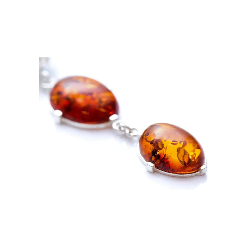 Long Amber Drop Y Necklace Spirit Journeys Gifts