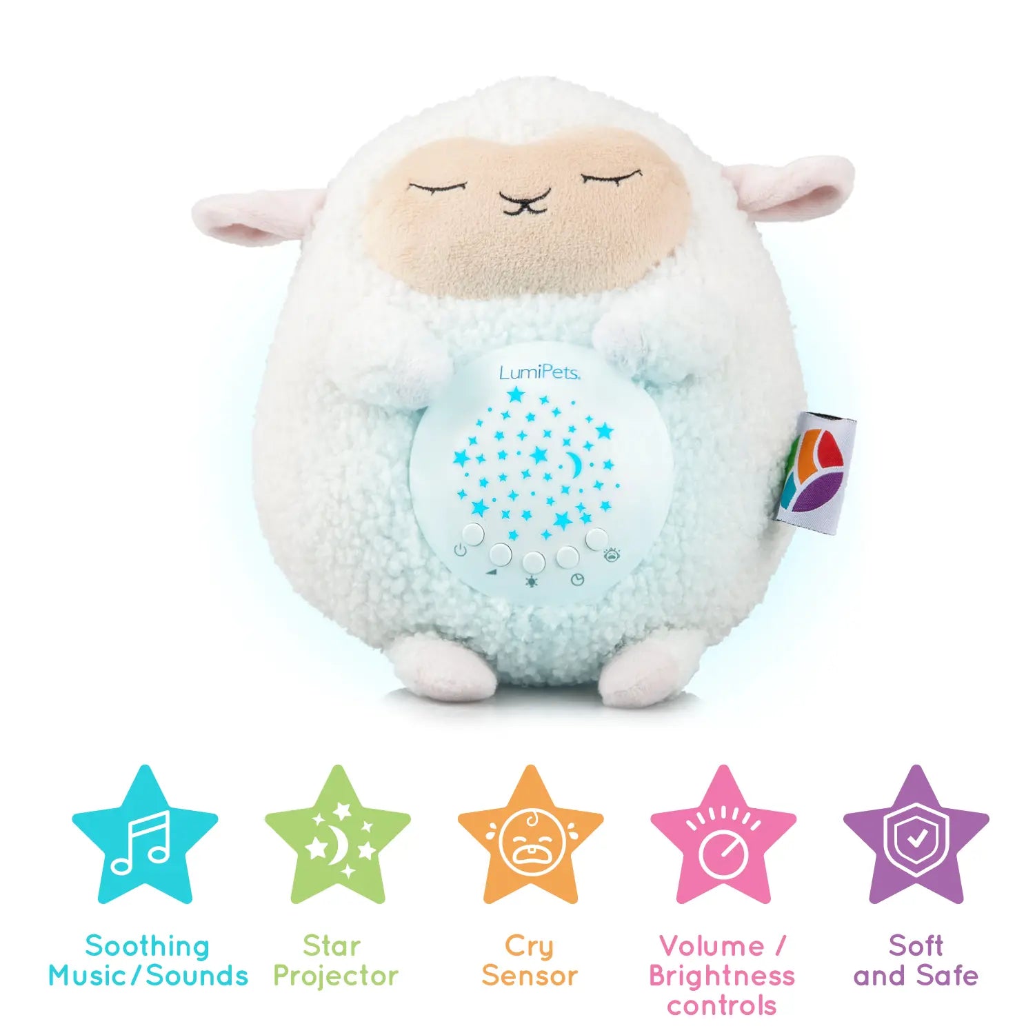 Lumipets® Lamb Plush Sound Soother Lumieworld