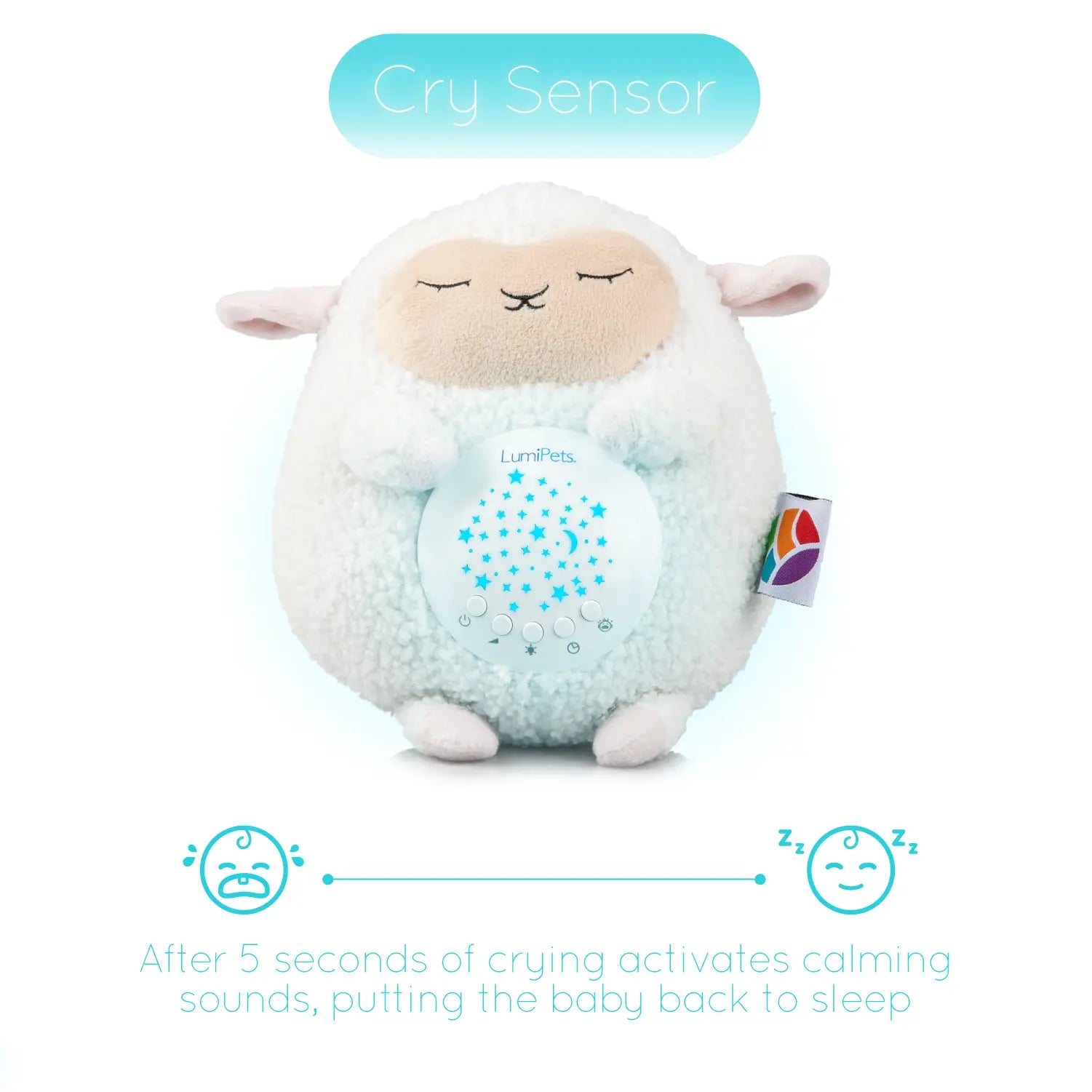 Lumipets® Lamb Plush Sound Soother Lumieworld