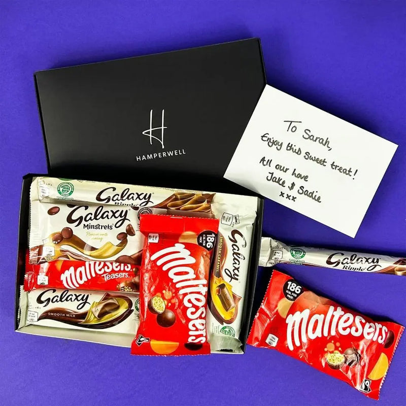Malteser Galaxy Chocolate Letterbox Gift Hamper HamperWell