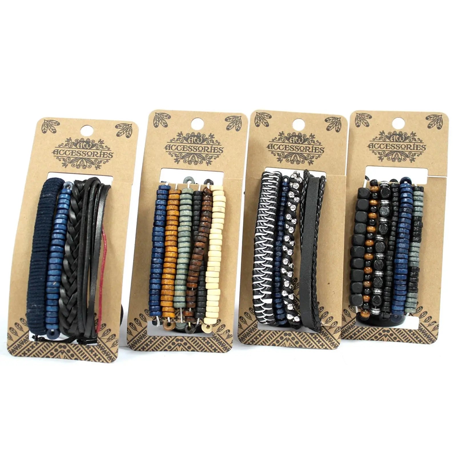 Mens Bracelet Sets - Moody & Blue (asst) Spirit Journeys Gifts