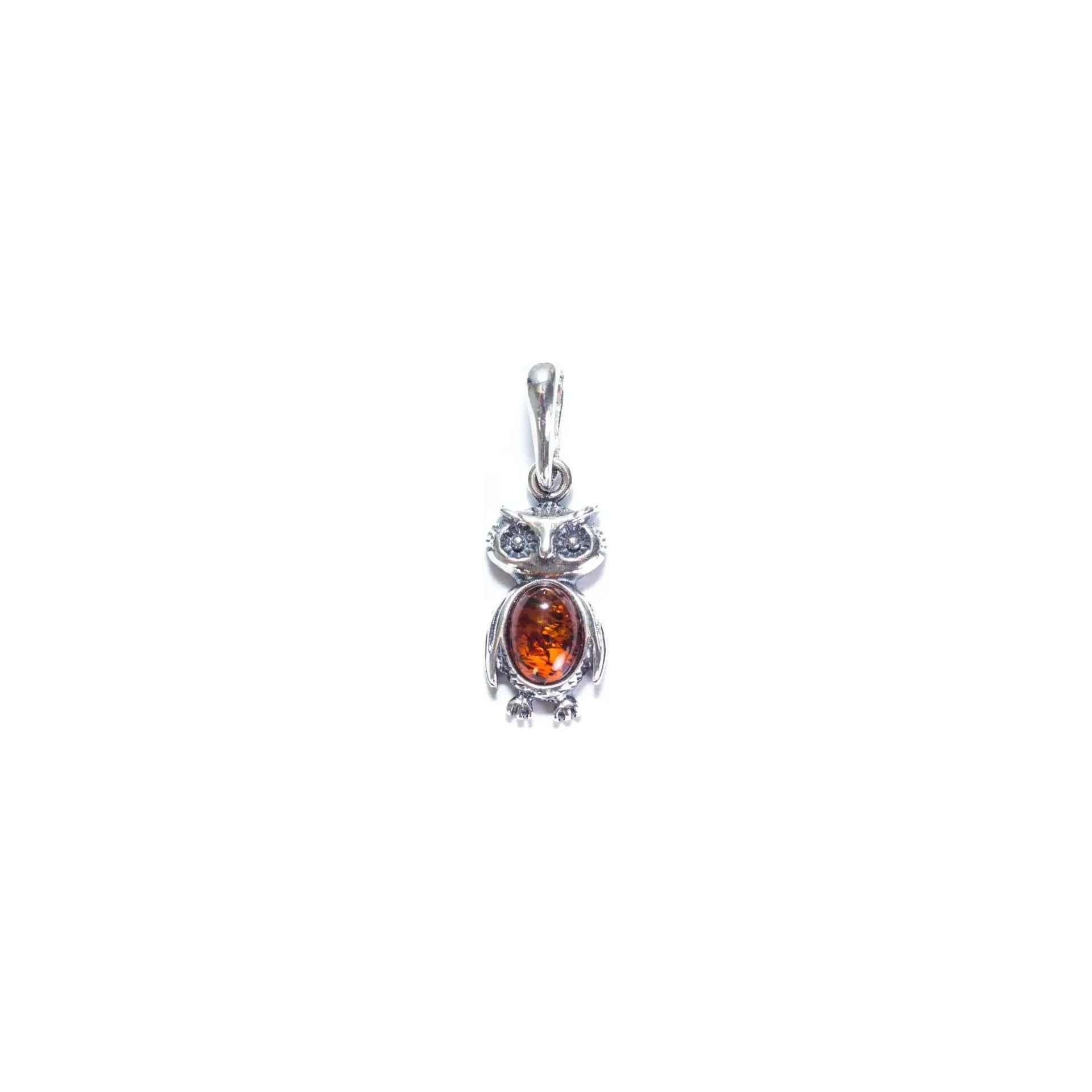 Mini Owl Charm Pendant Spirit Journeys Gifts