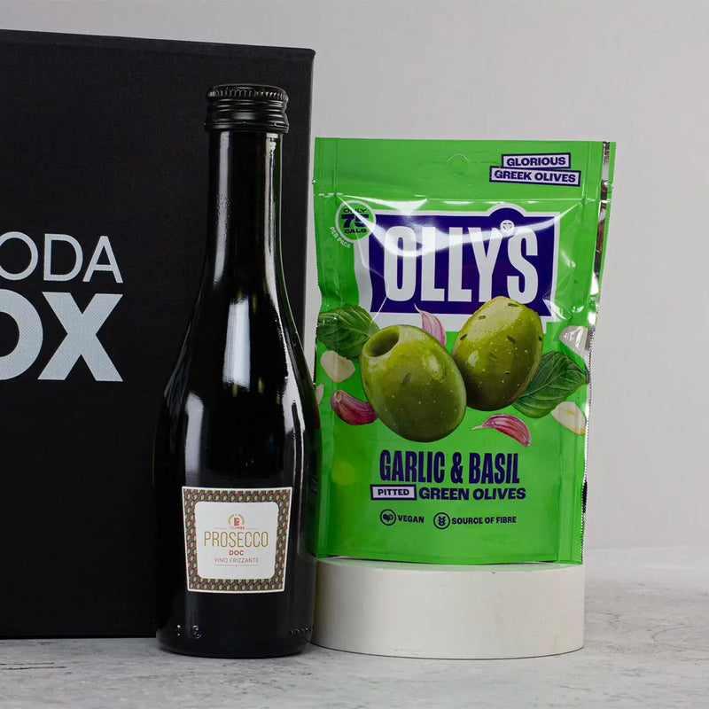 Mini Prosecco & Snack Pairing Gift Box Spirit Journeys Gifts