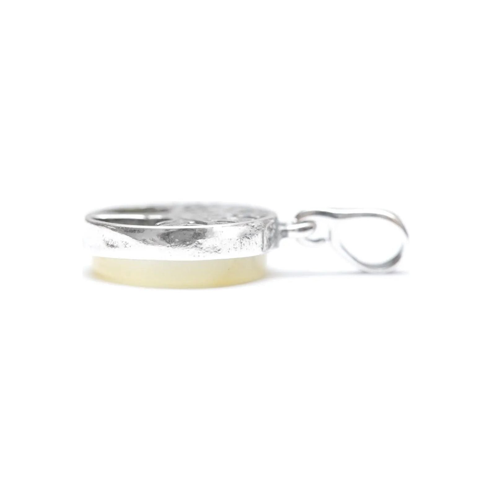 Mini White Amber Tree of Life Pendant Spirit Journeys Gifts