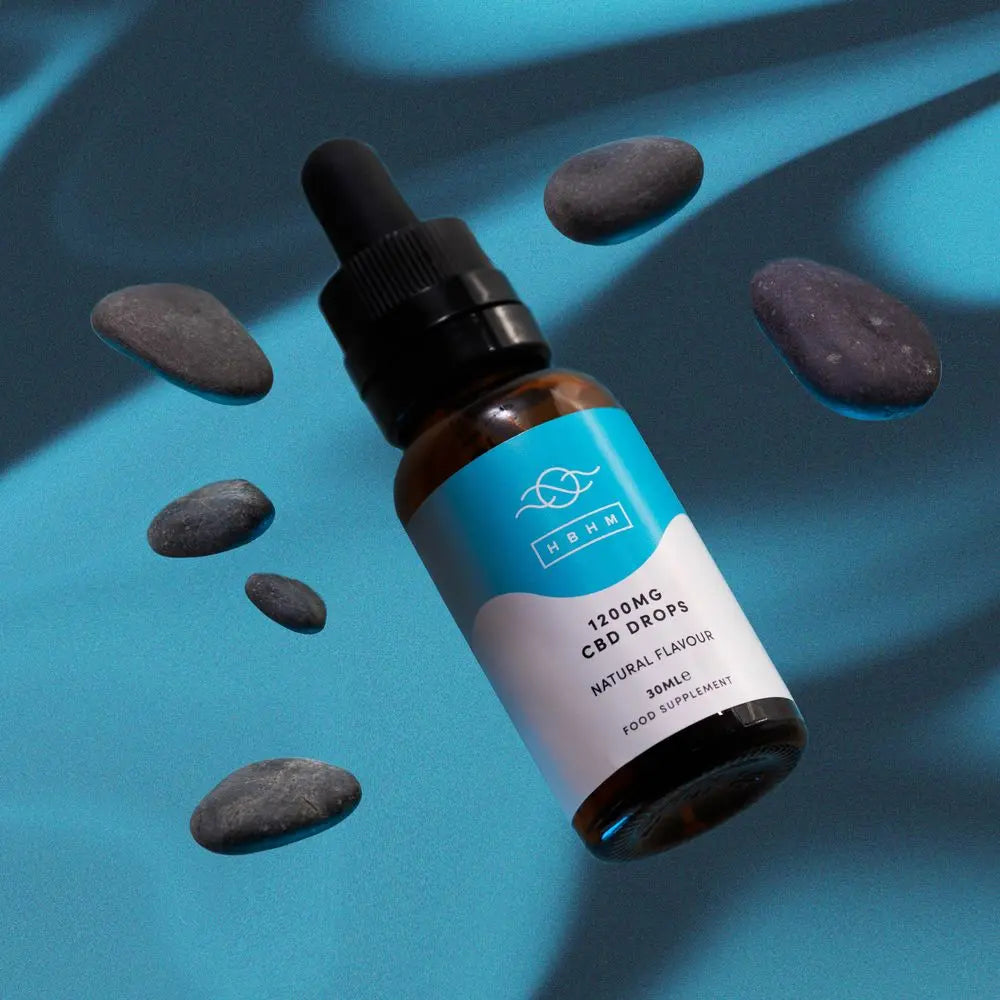 Natural Bundle 1X 1200mg natural CBD oils and 1X  3000mg natural CBD oils HBHM