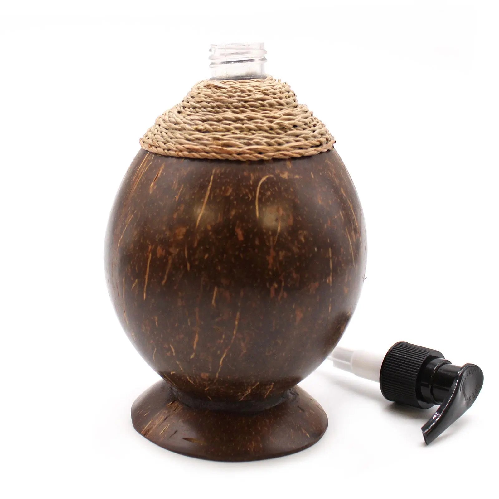 Natural Coconut Soap Dispenser - 300ml Spirit Journeys Gifts