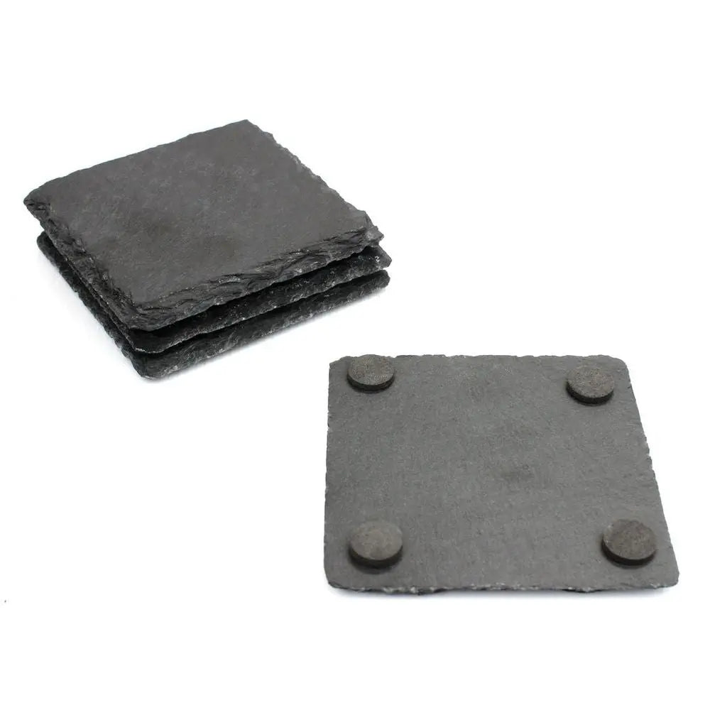 Natural Slate Placemats & Coasters - 12pc | M&W Maison & White