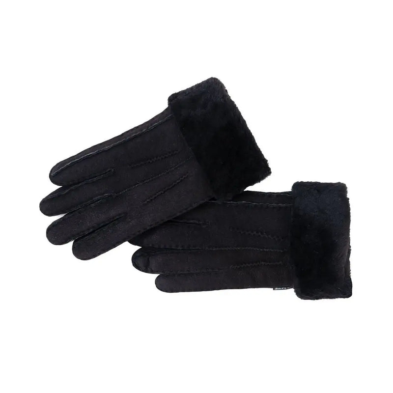 Nordvek Womens Sheepskin Gloves With Fur Cuff - 301-100 Nordvek