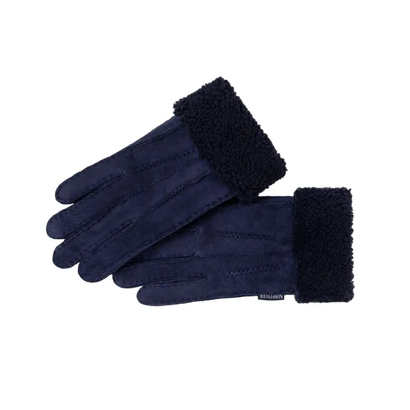 Nordvek Womens Sheepskin Gloves With Fur Cuff - 301-100 Nordvek