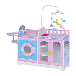 Olivia's Little World  6-in-1 Doll Changing  Station Nursery & 6 Accessories Olivia's Little World