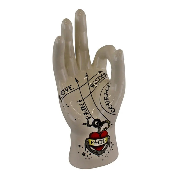 Palmistry Hand, Faith, 22.5cm gekofaire