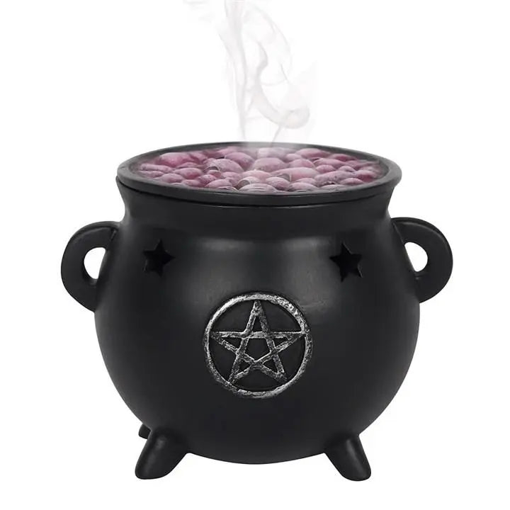 Pentagram Cauldron Incense Cone Holder Spirit Journeys Gifts