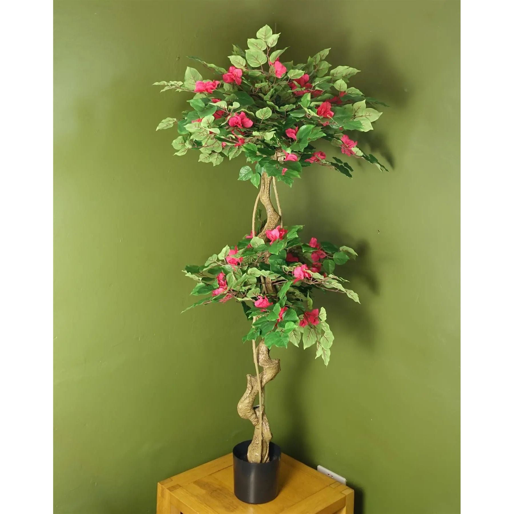 Pink Artificial Silk Tree Blossom Bougainvillea Japanese Tree Spirit Journeys Gifts