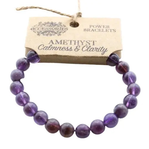 Power Bracelet - Amethyst Spirit Journeys Gifts