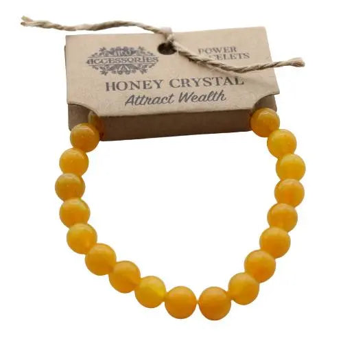 Power Bracelet - Honey Crystal Spirit Journeys Gifts