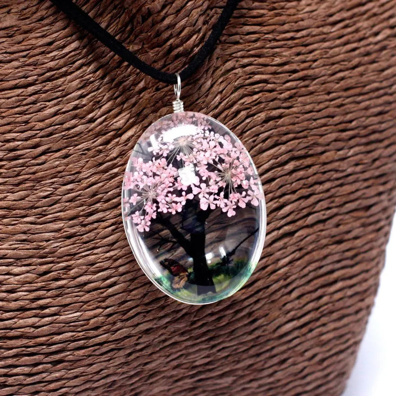 Pressed Flowers - Tree of Life set - Pink Spirit Journeys Gifts