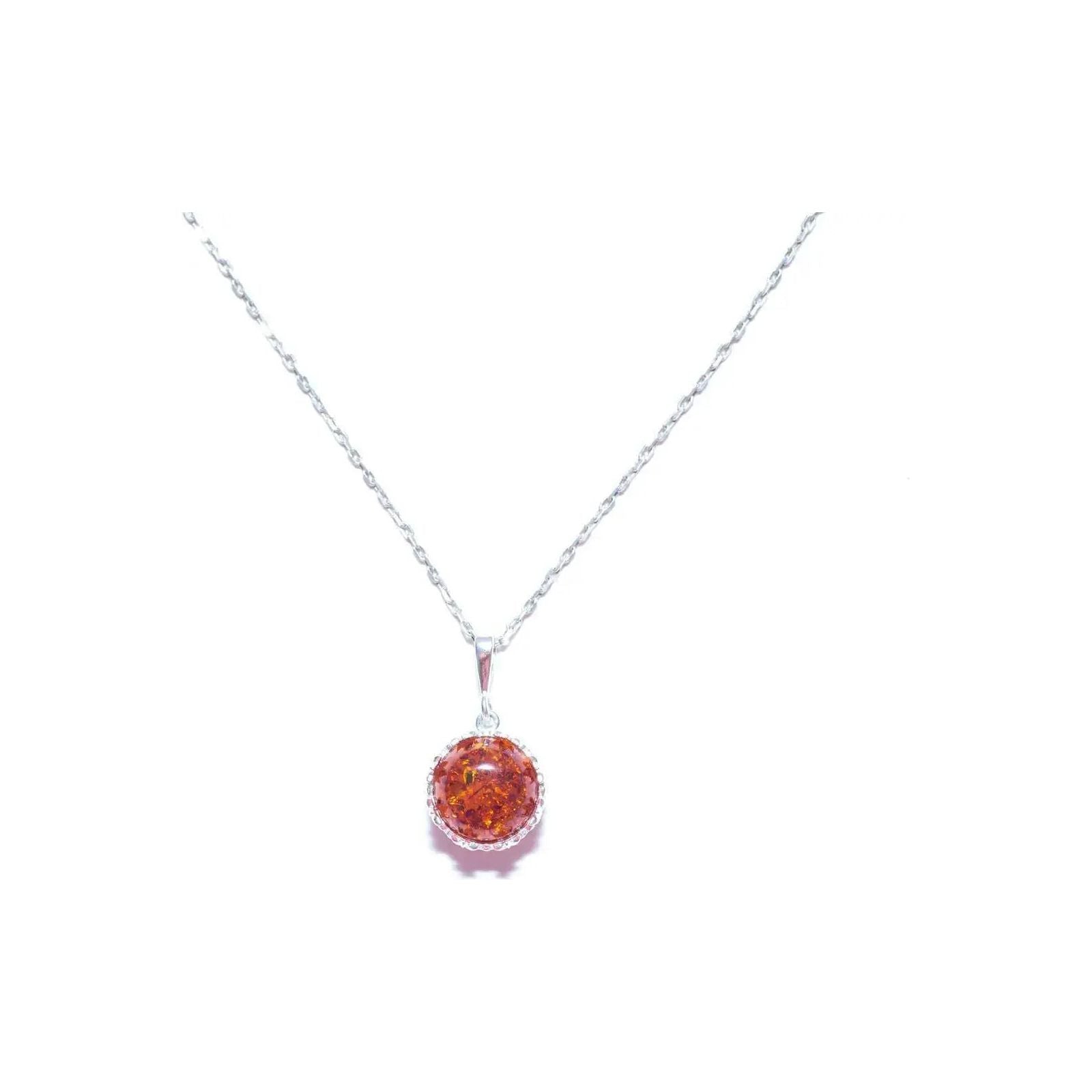 Princess Crown Amber Pendant Spirit Journeys Gifts