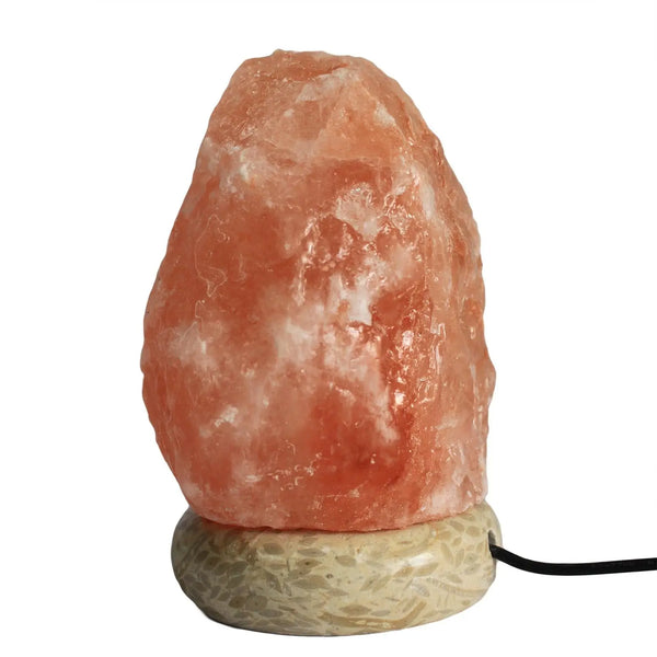 Quality USB Natural Salt Lamp - 11.5 cm Random Colours Spirit Journeys Gifts